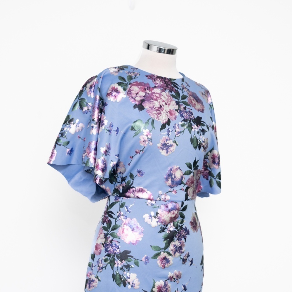 Black‎ Halo | Ula Floral Sheath Dress. - Picture 7 of 13